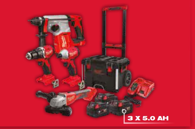 M18 BLPP4A-503P SET MILWAUKEE 3990991