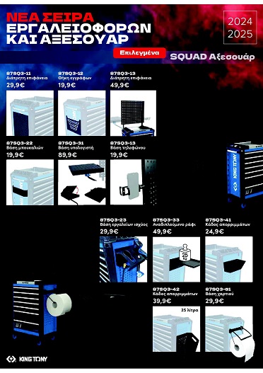 Εργαλειοφορέα Squad εξαρτήματα